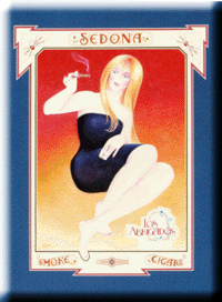 smoking lady